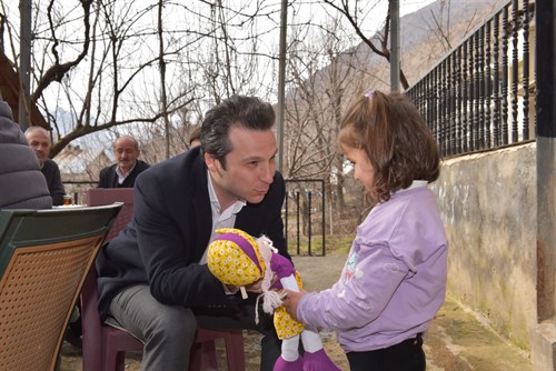 Vali Yardımcısı Karadağ, Köy Ziyaretlerini Sürdürüyor